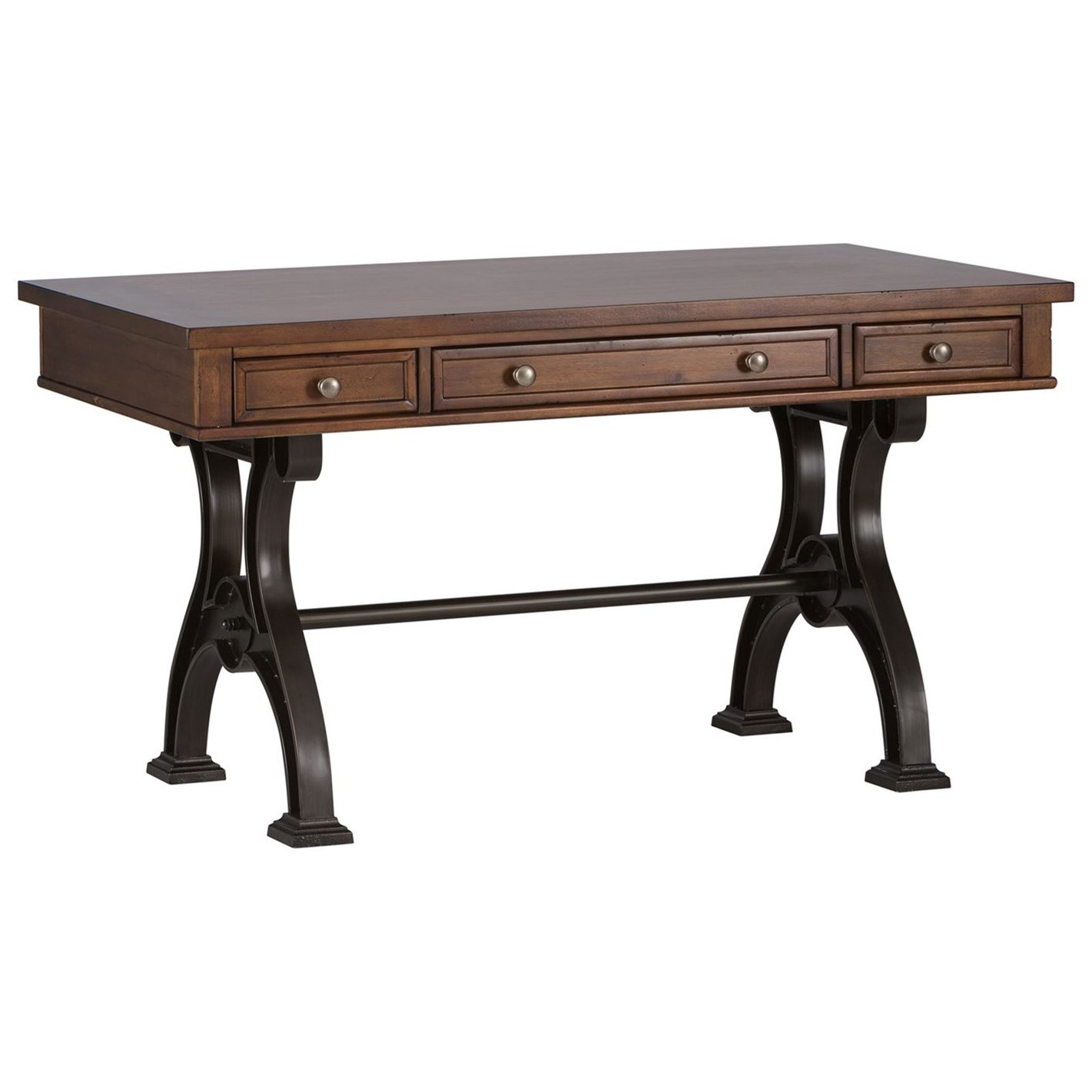 Writing desk cheap and credenza set